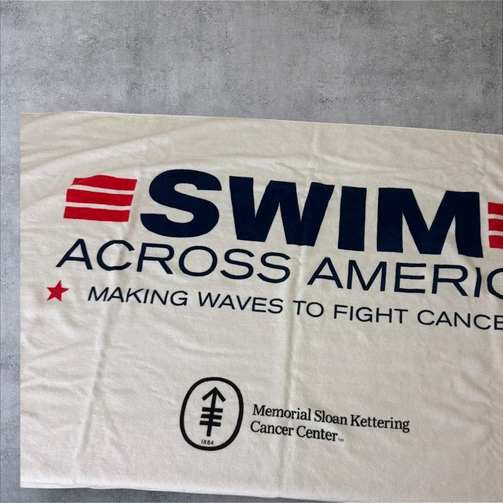Swim Across America Towel Memorial Sloan Kettering Cancer Center 34